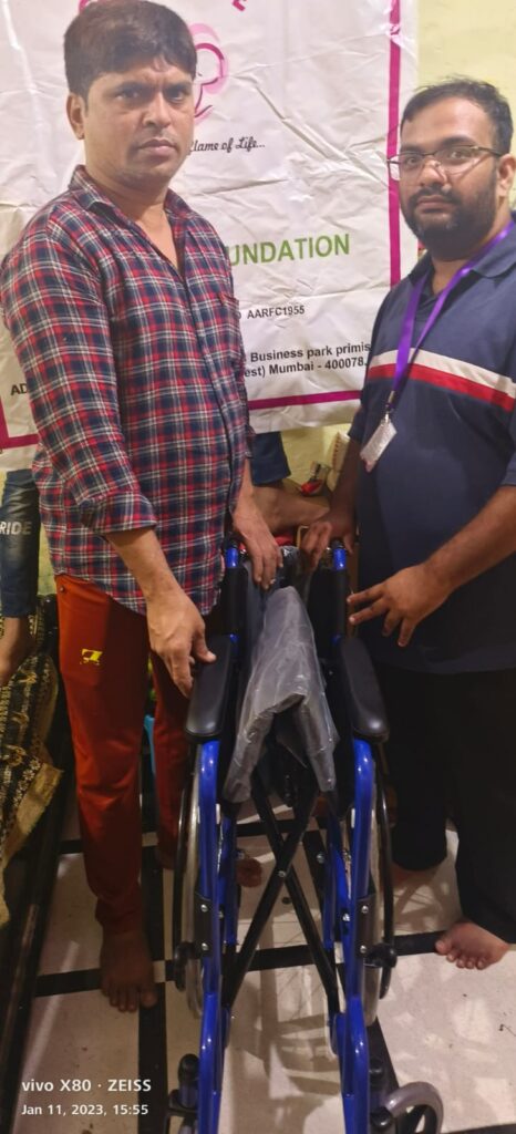 Wheel Chair Donated Armaan Rafik Qureshi 1 466x1024